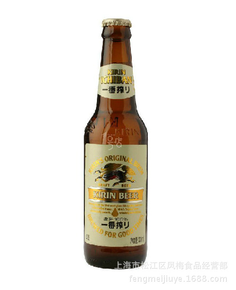 麒麟啤酒\/小瓶麒麟一番榨啤酒330ML 1*24 图片