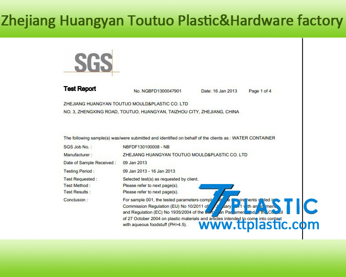 water carrier SGS