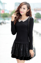 秋冬新款连衣裙_上市年份\/季节:2014春季_面料