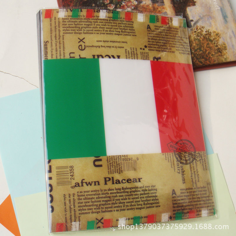 【可爱卡通20页韩版资料册 学生创意文件夹 试