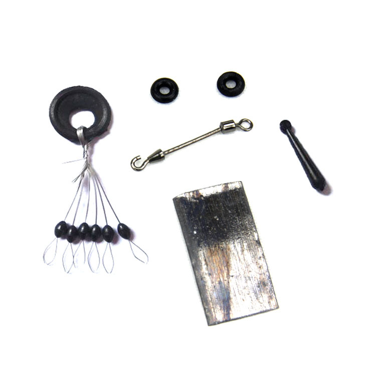 小人鱼钓具,渔具配件,太空豆,铅皮座,8字环,铅皮,漂座,台钓五组合