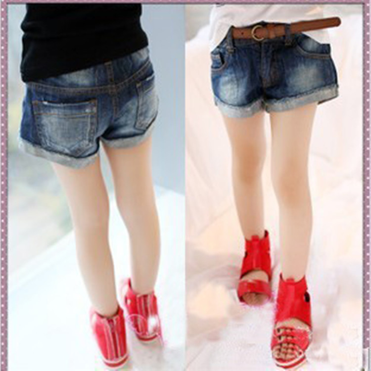 2014<em>夏款女童</em>热裤 韩版时尚儿童<em>短裤休闲</em>裤批