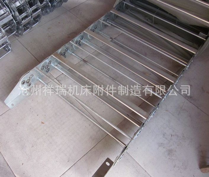 免费拿样 祥瑞穿线钢制拖链 质量保证 金属拖链