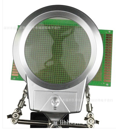 放大镜-508带灯放大镜 多功能放大镜电烙铁架