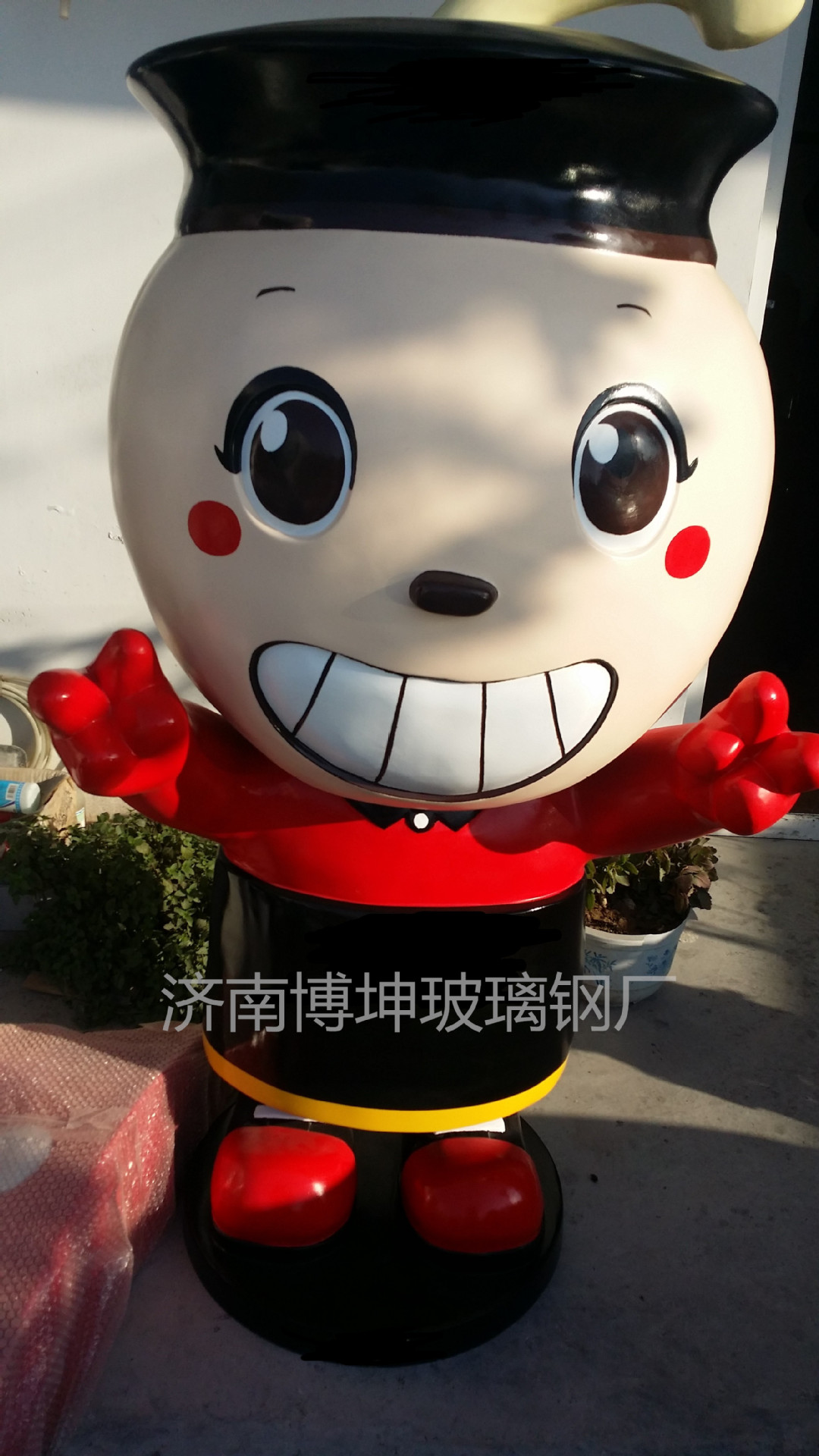 雕塑卡通摆件玻璃钢卡通人物大型景观定制厂家直销