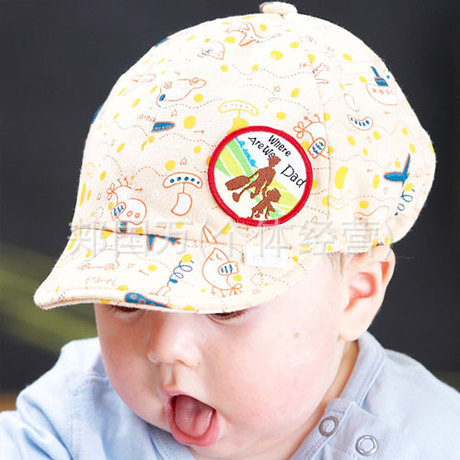 批发采购帽子-春季新款儿童帽子婴儿帽宝宝鸭