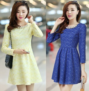 批发采购连衣裙-<em>2014年最新</em>款韩版<em>春季女装</em>蕾