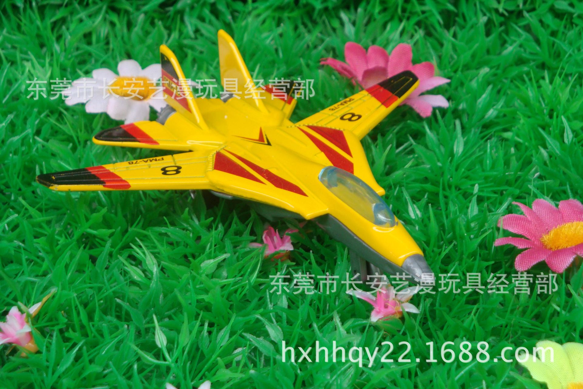 航空模型-合金军事回力战斗飞机 F16 T50-航空