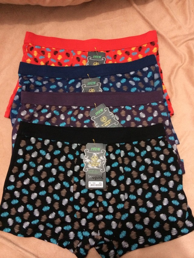 <em>内裤</em>-<em>莫代尔男士内裤 批发</em>多款印花平脚裤-内裤