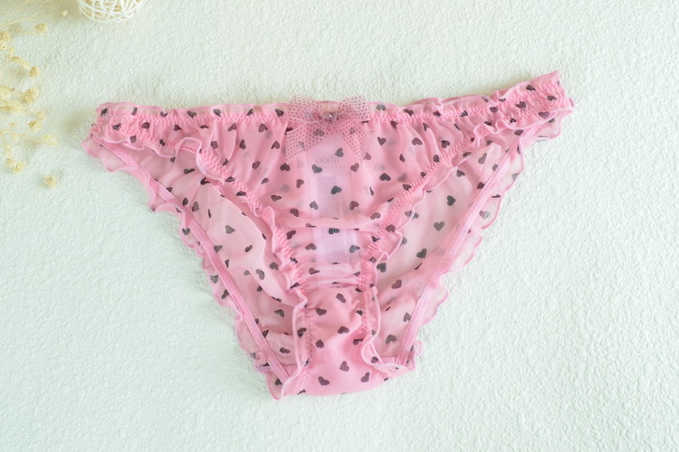 <em>女士</em>内裤-立果 外贸出口欧美品牌正品印爱心雪