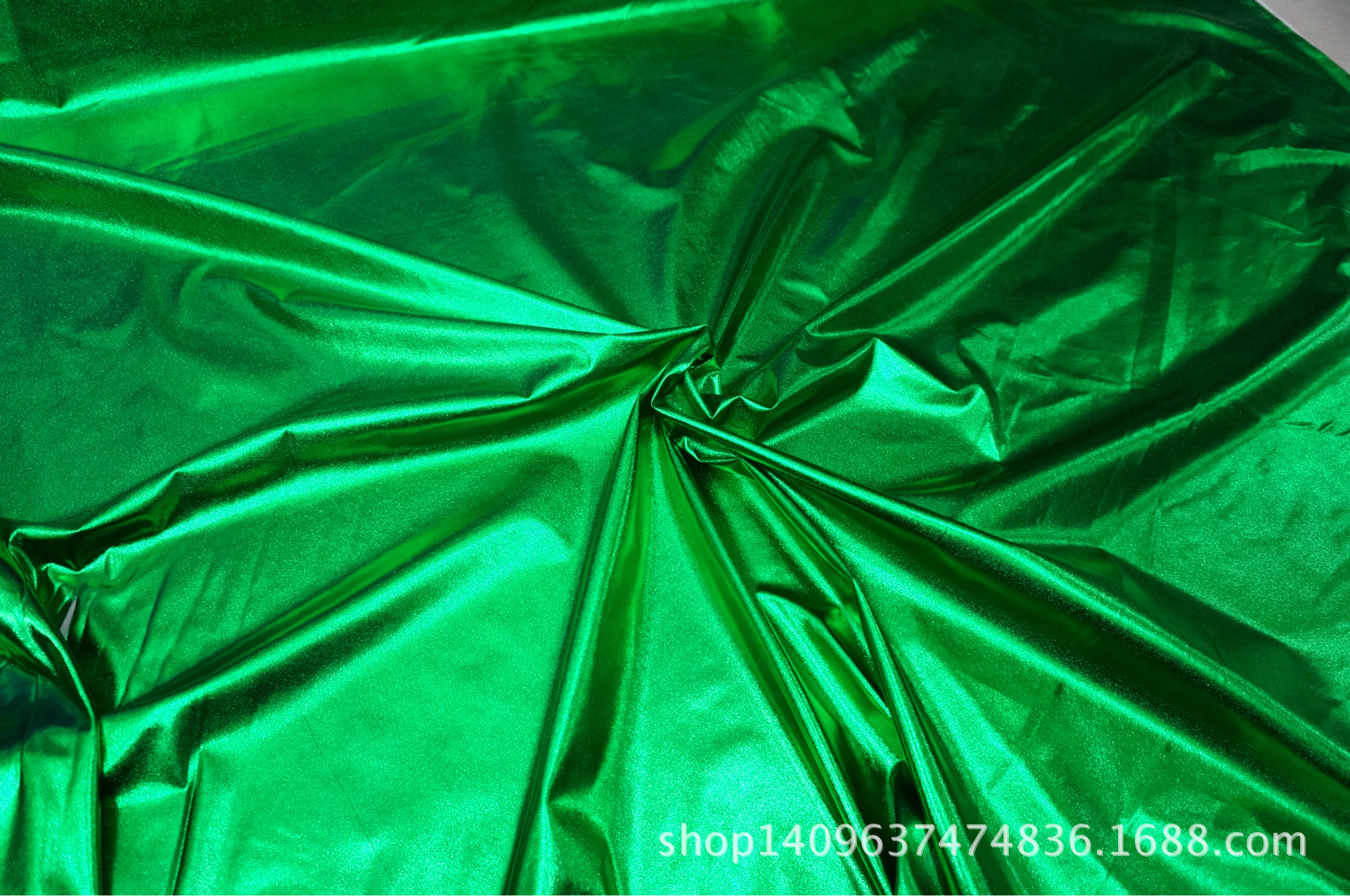 针织四面弹烫金