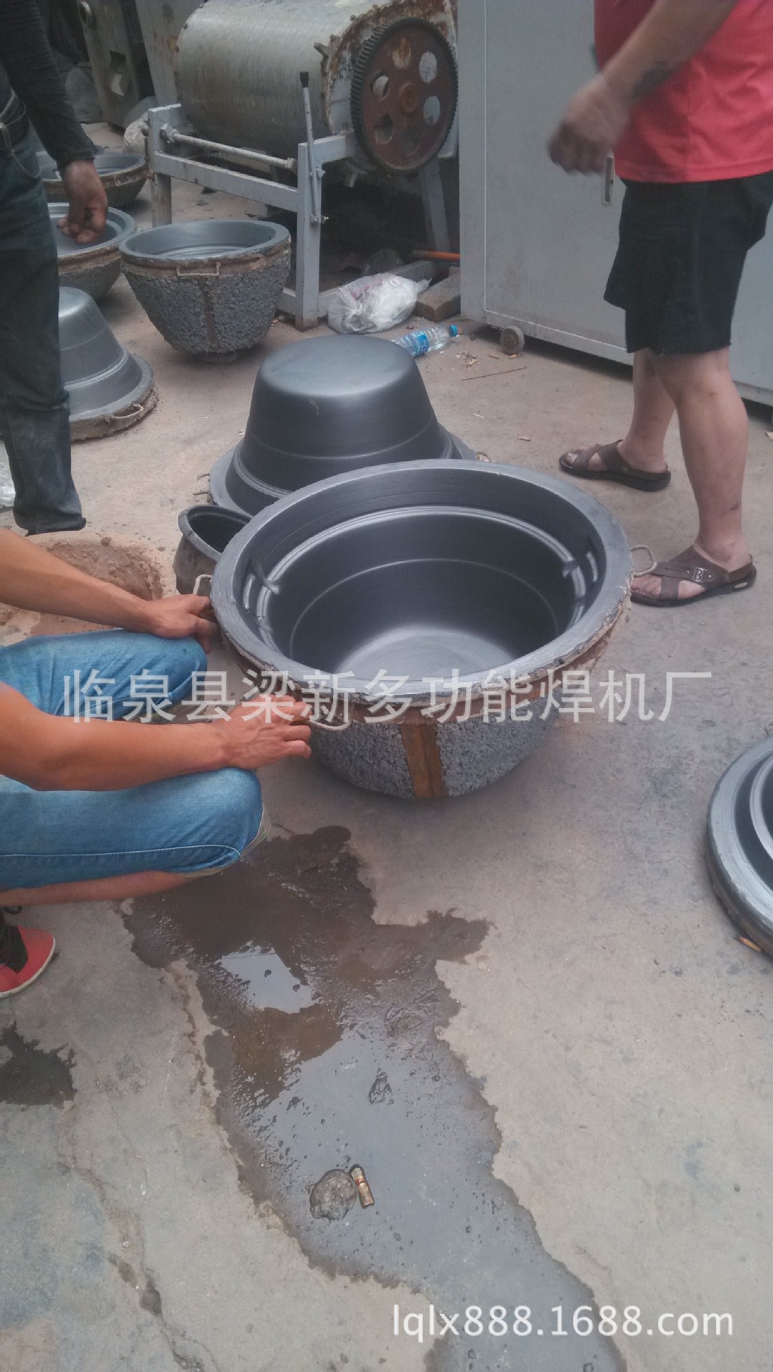 废铝制作铝锅模具铝盆模具铝篦子模具水泥磨具