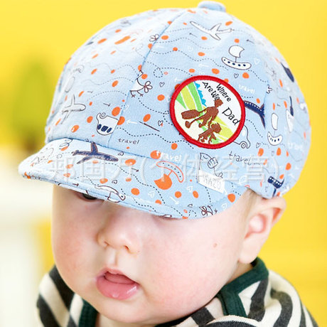 批发采购帽子-春季新款儿童帽子婴儿帽宝宝鸭