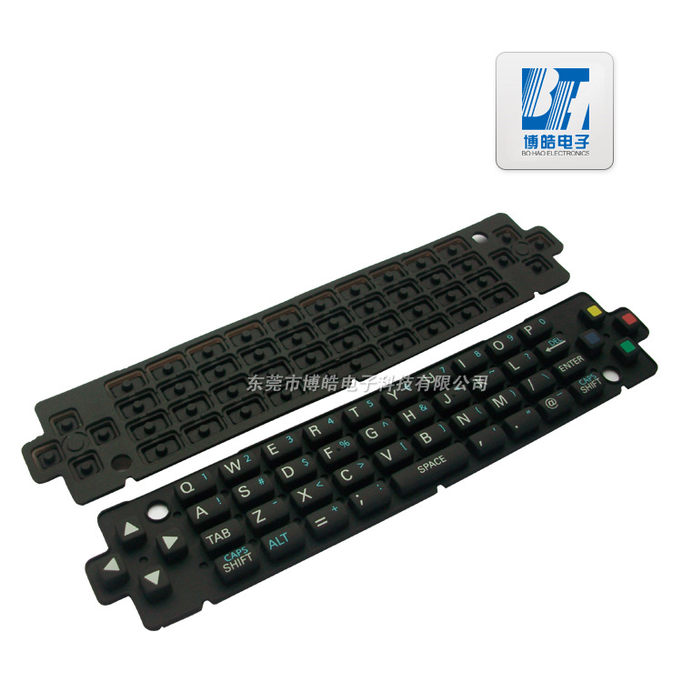 工业用橡胶制品-定做丝印小键盘硅胶按键-工业