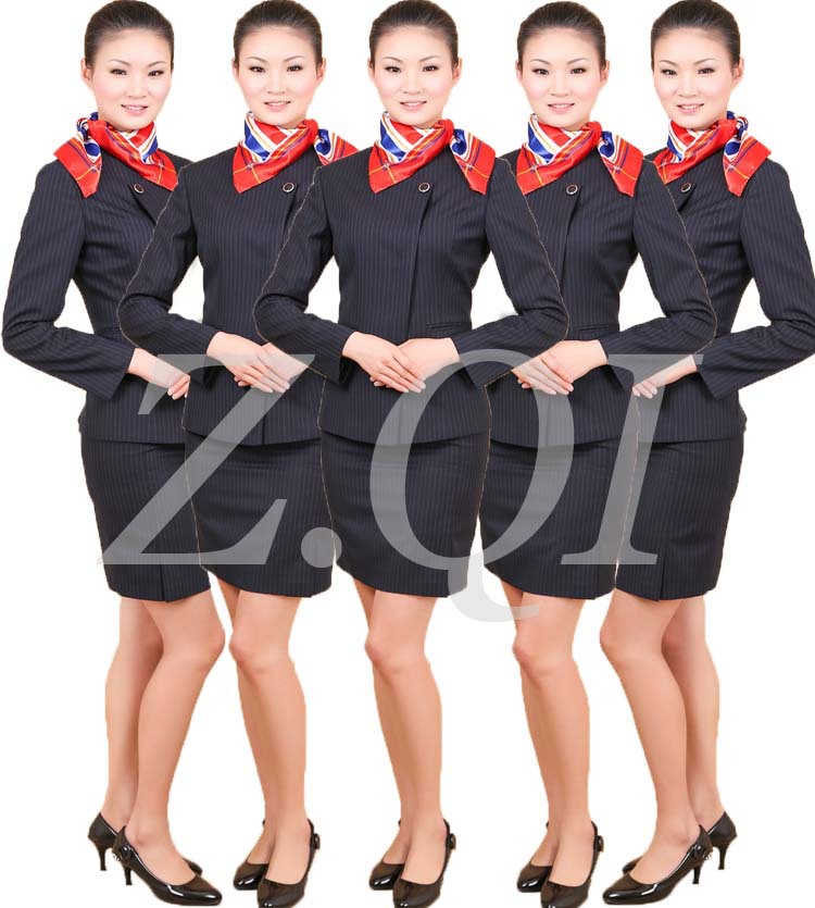 【冲上云霄 空姐 制服 香港制服外套 裙子】