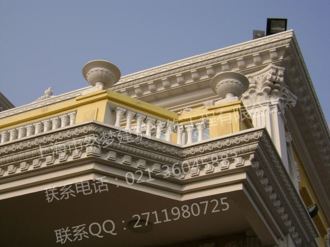 grc构件,grc产品,eps线条,grc屋檐构件-上海然梦装饰