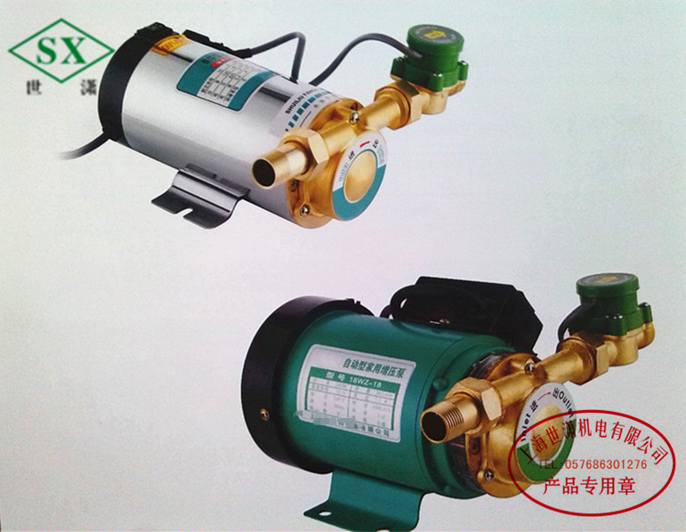 供应wg小型增压泵 家用微型水泵 120w不锈钢全自动自吸泵