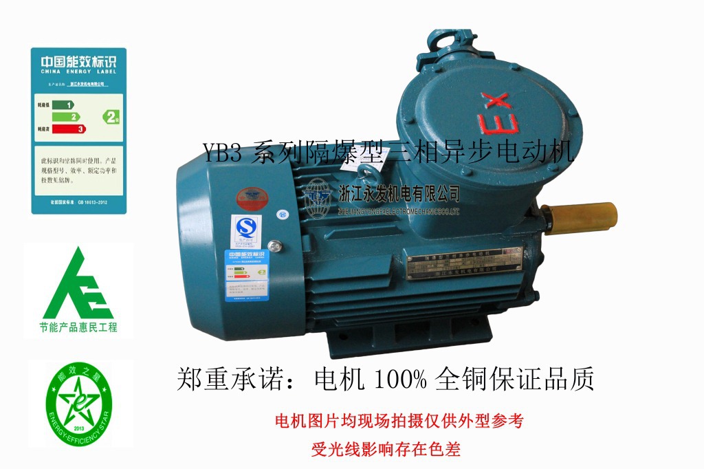 YB3电机店铺卧式标题