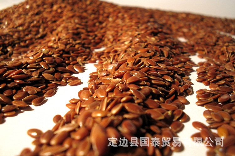 陕北特产亚麻籽 榨油磨粉亚麻籽400g精装 厂家批发胡麻子 包邮