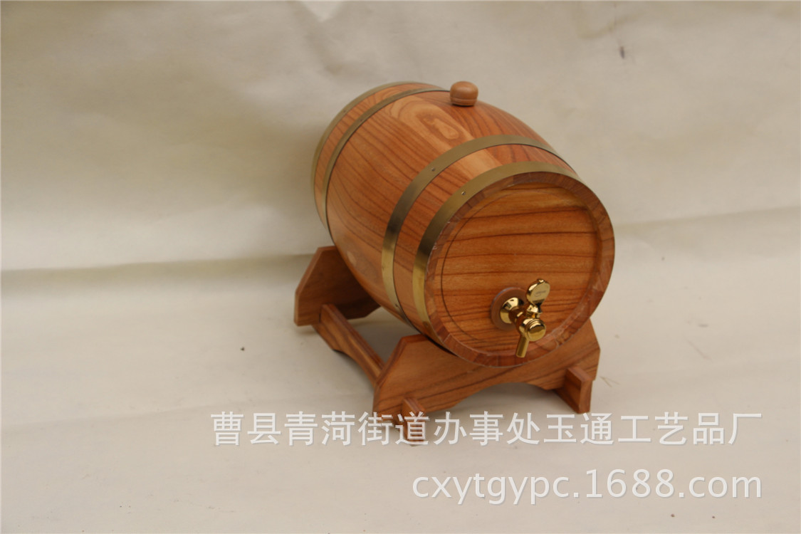 10l红酒木桶大量供应啤酒桶葡萄酒木桶装饰木桶大酒桶