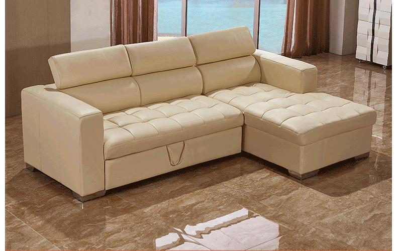 潘神品牌小户型多功能储物折叠沙发床客厅带储物柜箱多功能沙发床