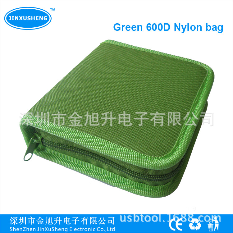 green 600d nylon bag