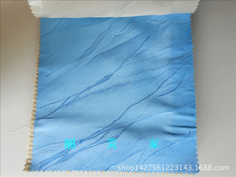 普通提花布半遮光窗帘便宜的工程布