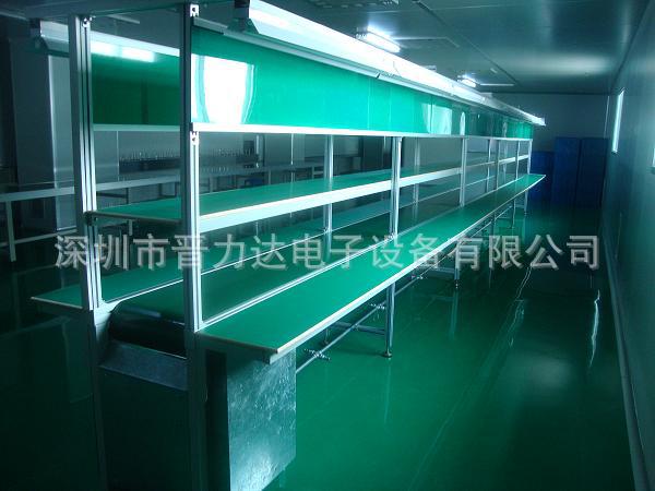 皮带流水线双边台板拉