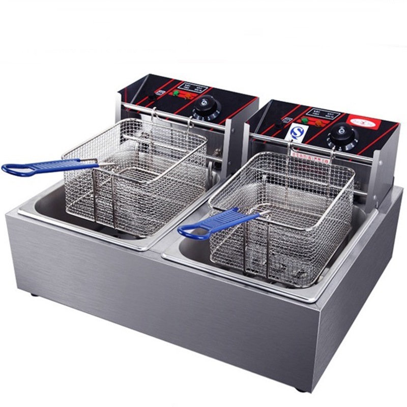 The new EF-81 0001 cylinder single sieve electric fryer