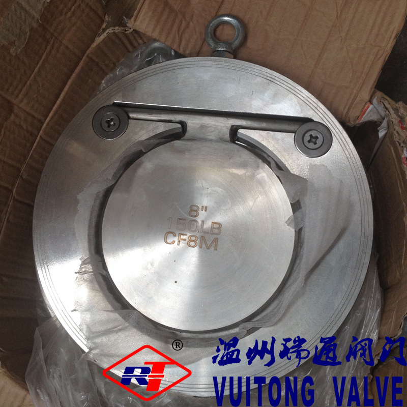 h74蝶形式对夹止回阀