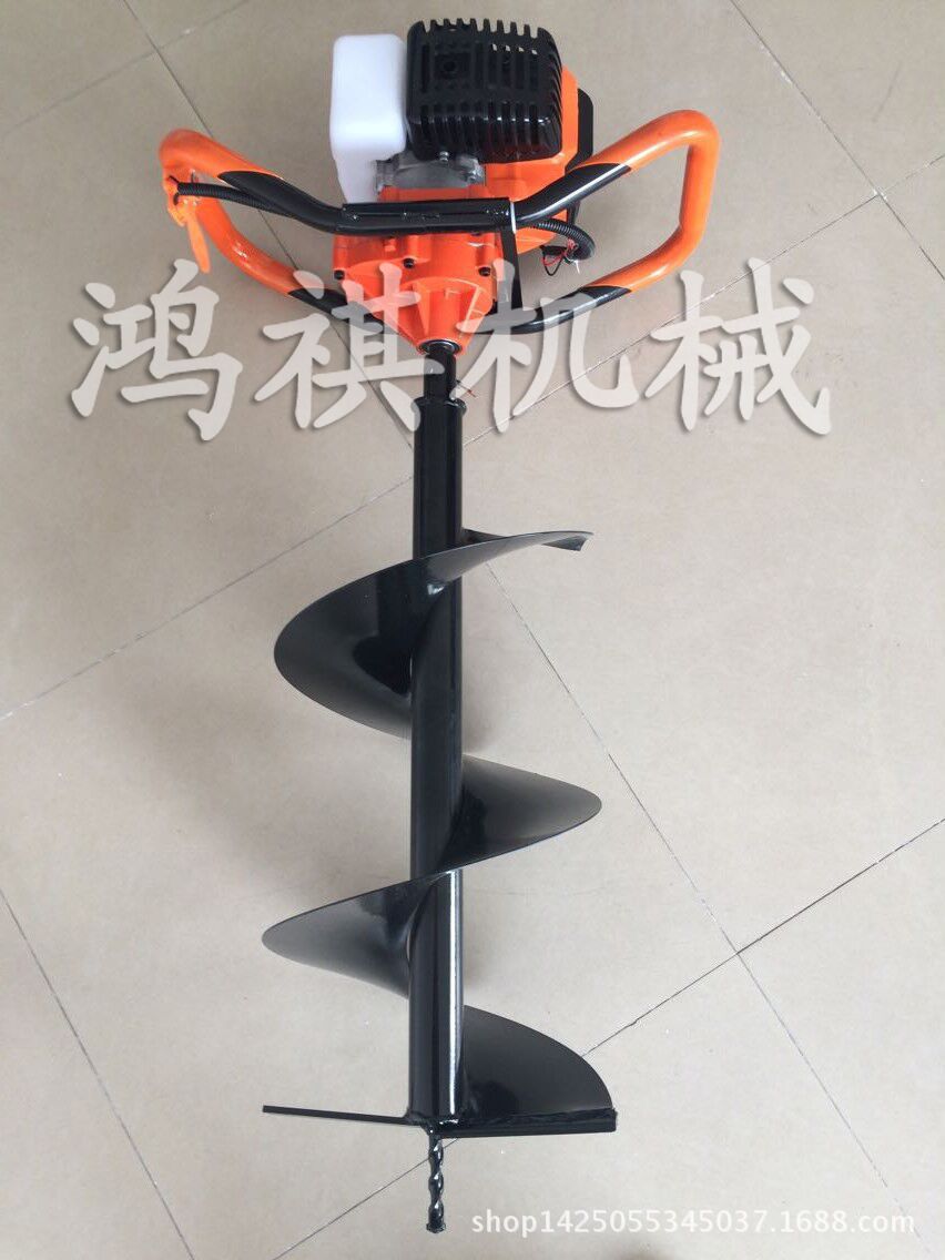 上山植树挖坑机手提挖坑机便携式汽油挖坑机特价销售