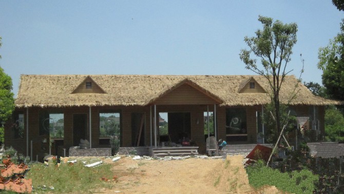 乡村农家乐茅草屋树屋等旅游景区个性建筑