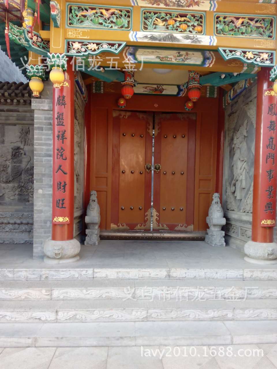 别墅大门门槛 寺庙门槛铜包角 可以定做各种尺寸 花纹