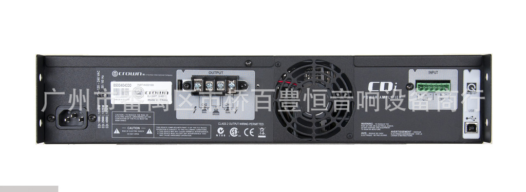 美国皇冠crown cdi-1000 dsp功放/音频功率放大器*正品行货*