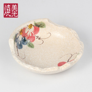 手绘 碟子
