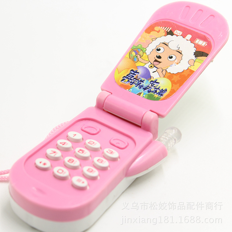 义乌小商品 发光发声儿童玩具 2元批发 厂家直销 2元店 响手机