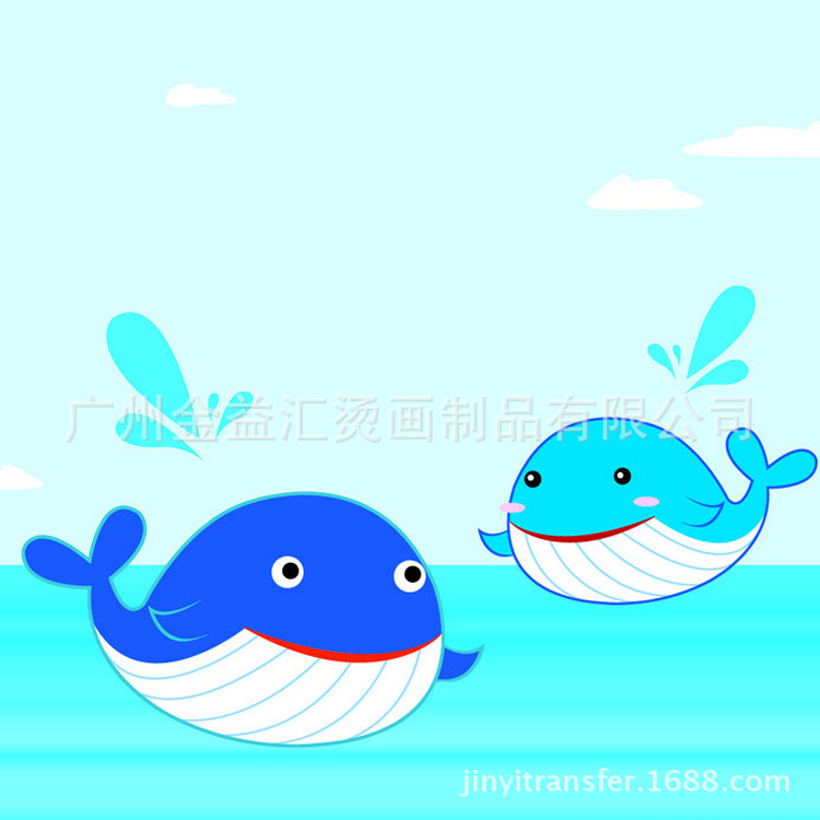 卡通鲸鱼2