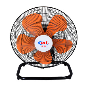 厂家直销 黑色五叶电风扇 大功率工业商用电风扇 落地电风扇批发