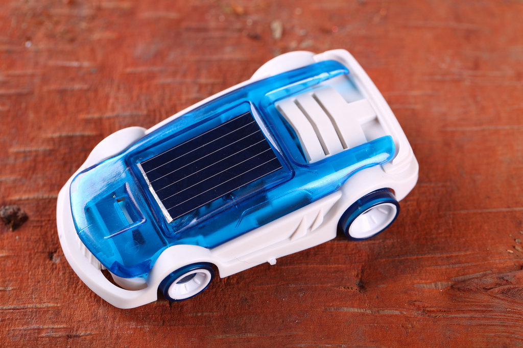 太阳能盐水动力车汽车小跑车 儿童玩具车 科教启蒙实验 模型车