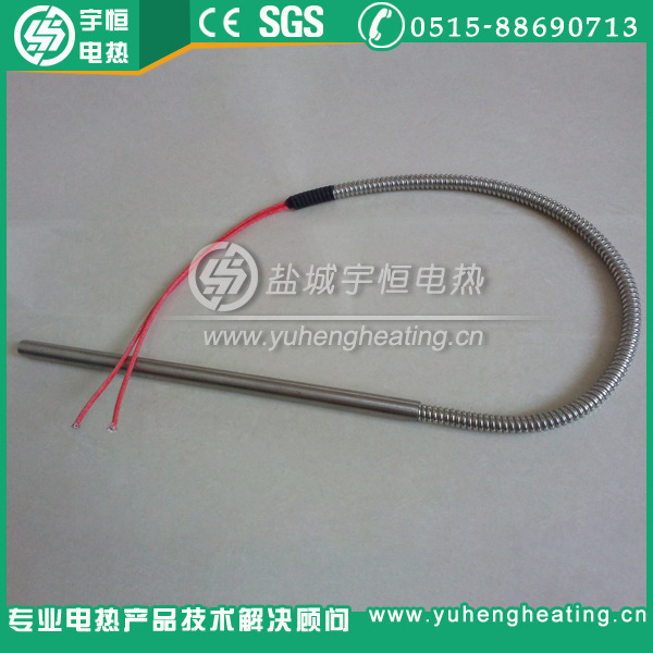 带波纹软管单头加热管 带波纹软管单头加热管