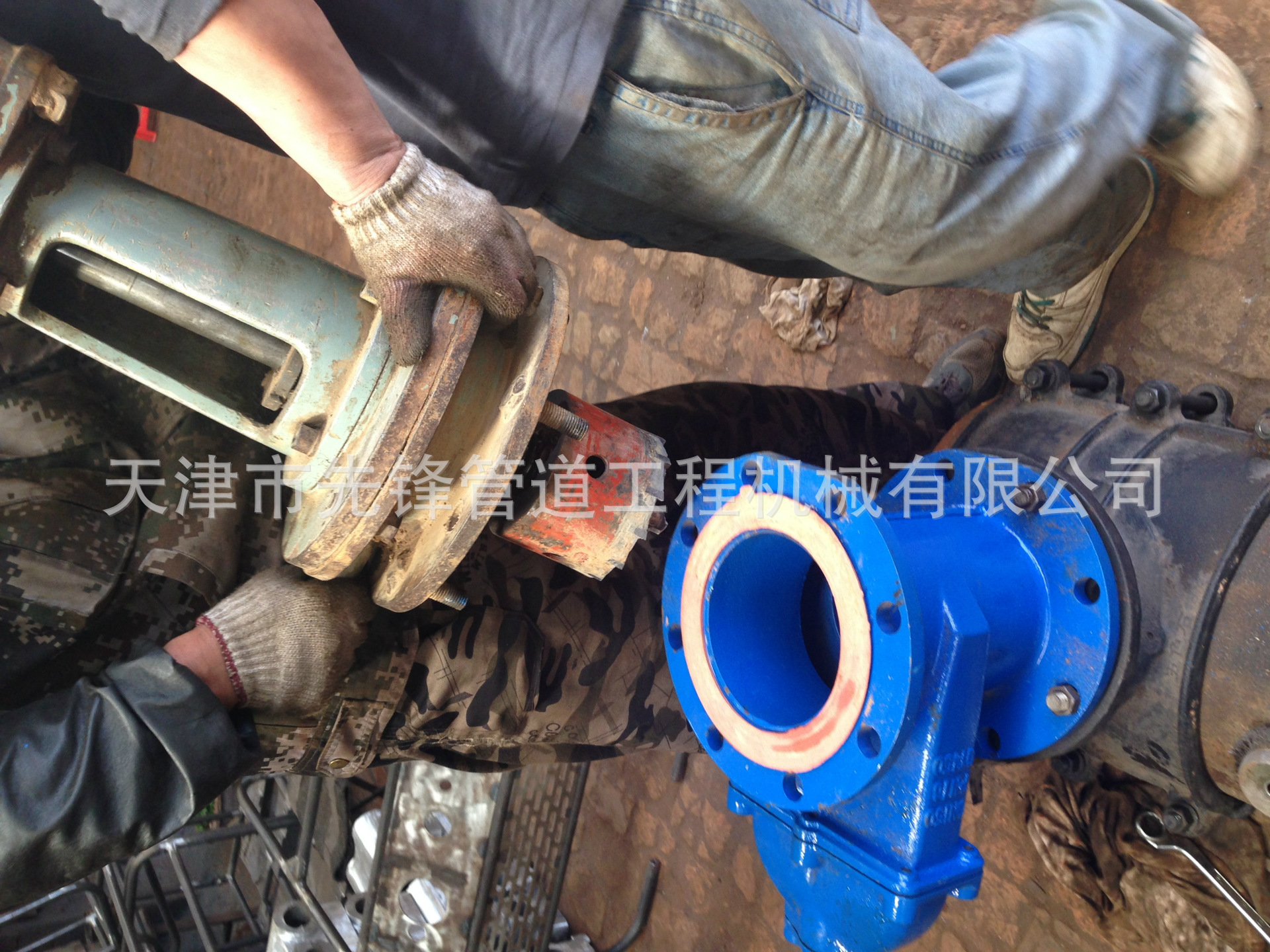 厂家直销-带压开孔自来水不停水不带电开孔液压开孔钻