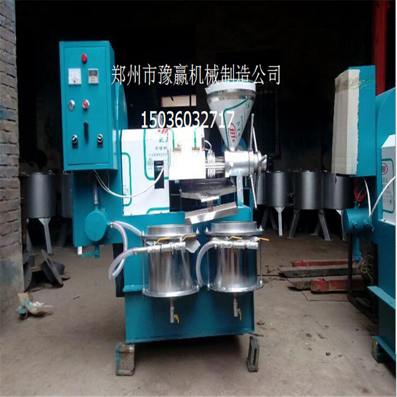 中小型大豆榨油机 多功能花生榨油机 榨油机价格 螺旋榨油机热销