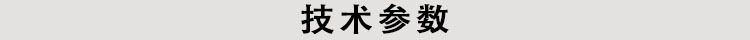 4 技术参数