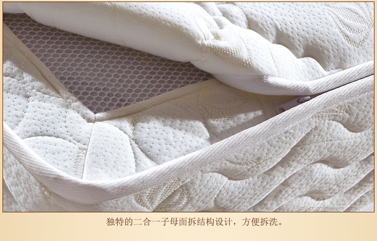 厂家促销3E椰梦维环保椰棕针织面料弹簧22cm席梦思床垫质量保证