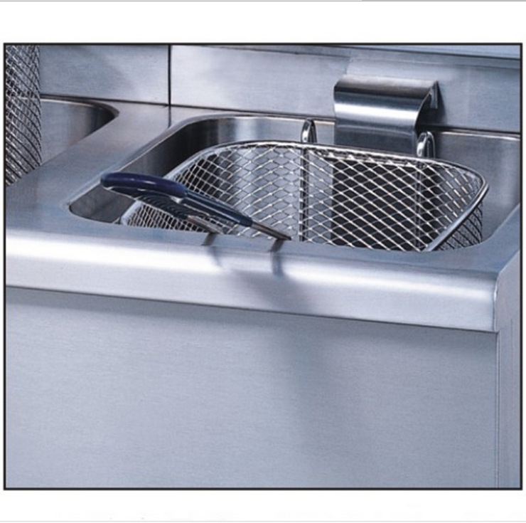 Single cylinder single sieve electric fryer desktop page in figure 00002