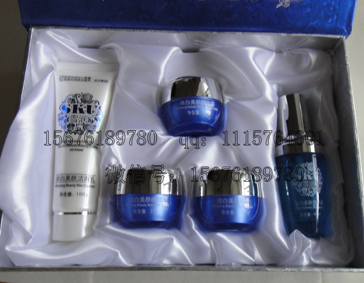 雪润焕白美肤五合一内包装