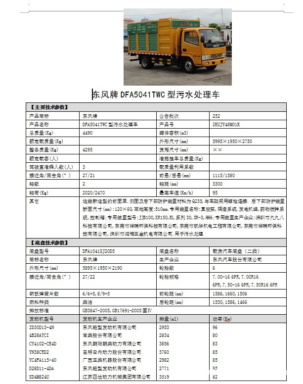 新型環(huán)保現(xiàn)場處理吸糞車