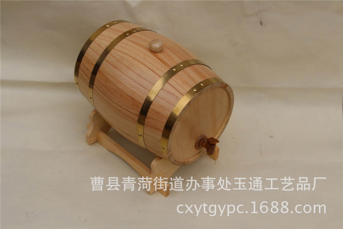10l红酒木桶大量供应啤酒桶葡萄酒木桶装饰木桶大酒桶