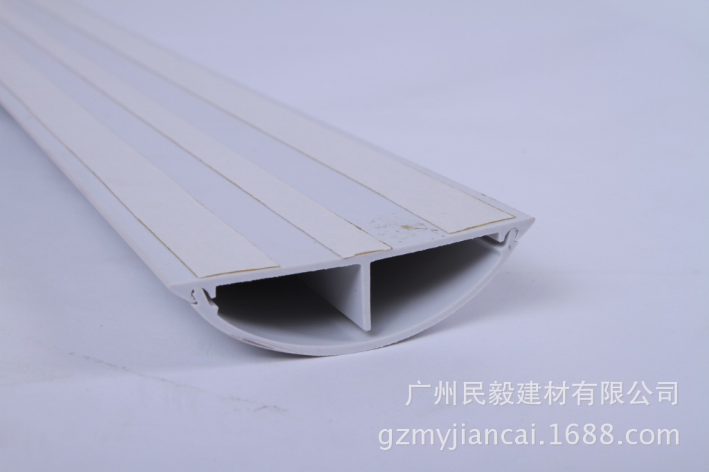 厂家直销艾力德优质pvc弧形线槽90白色smwd-90w-1米/条