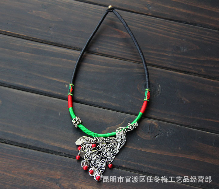 孔雀公主特色项链